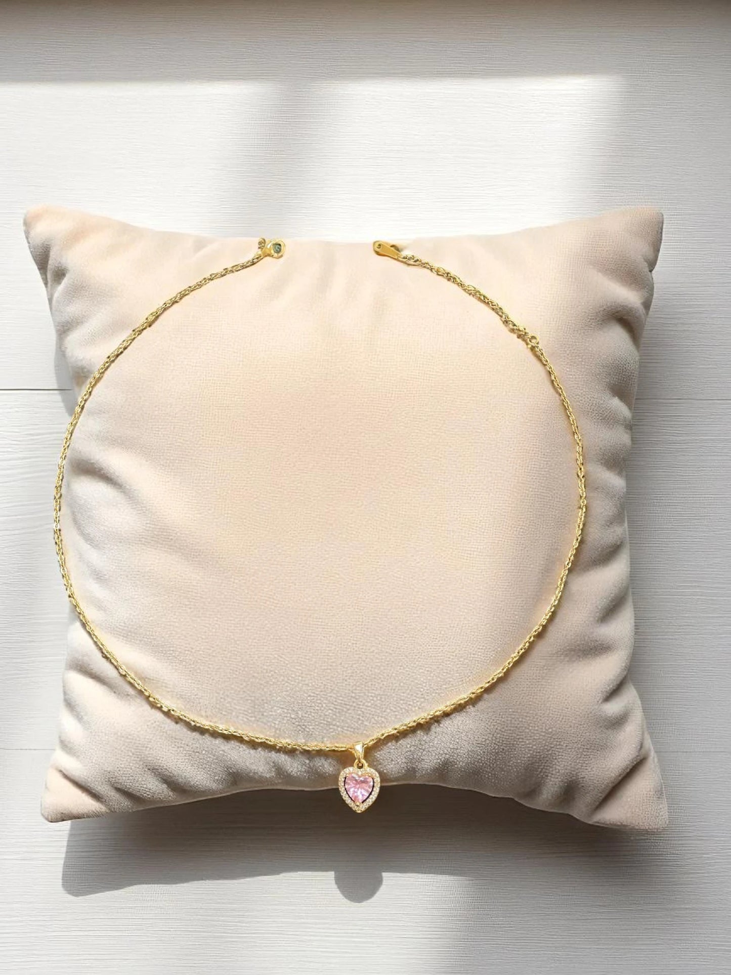Luna Kalp Gold Kolye